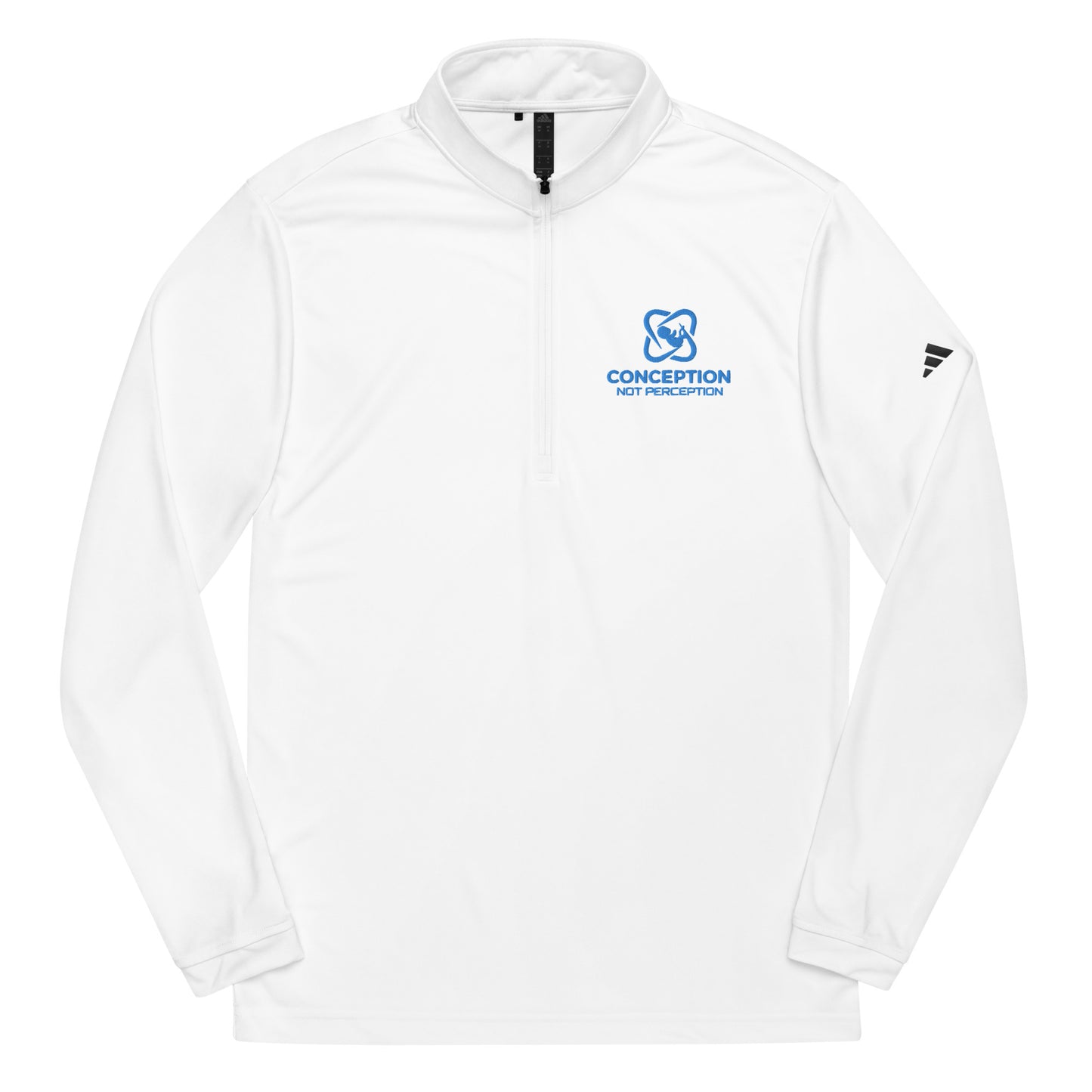 CNP logo Quarter zip pullover