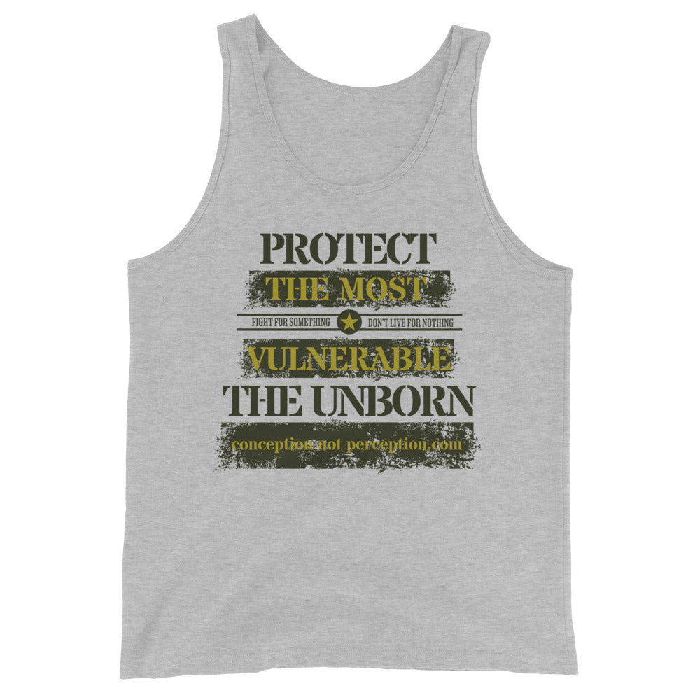 Men's Tank Top - Protect the Most Vulnerable