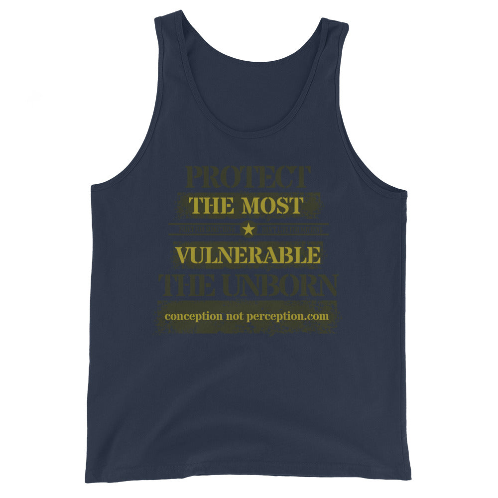 Men's Tank Top - Protect the Most Vulnerable