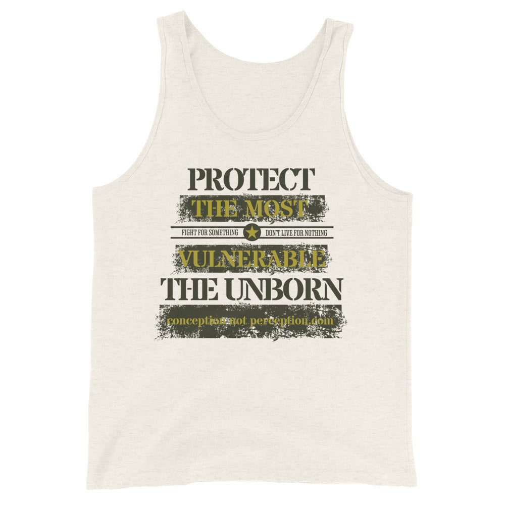 Men's Tank Top - Protect the Most Vulnerable