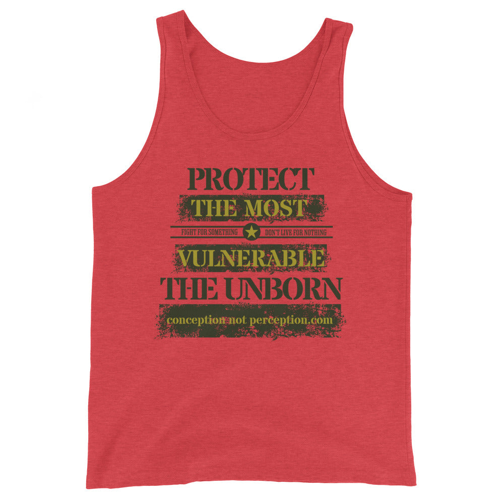 Men's Tank Top - Protect the Most Vulnerable