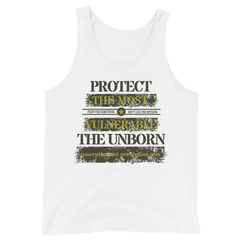 Men's Tank Top - Protect the Most Vulnerable