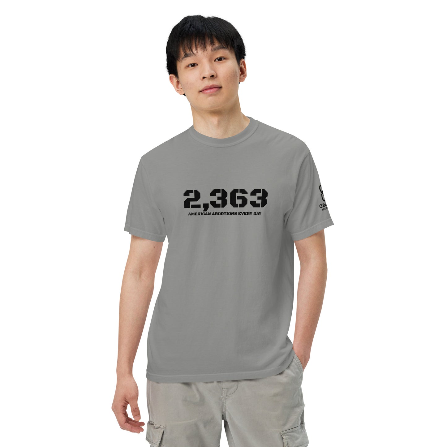 2363 Unisex garment-dyed heavyweight t-shirt