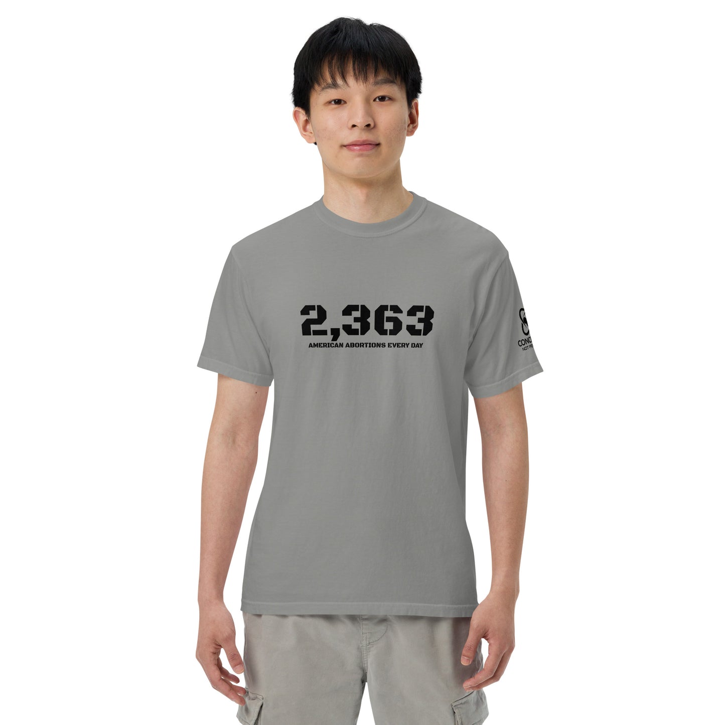 2363 Unisex garment-dyed heavyweight t-shirt