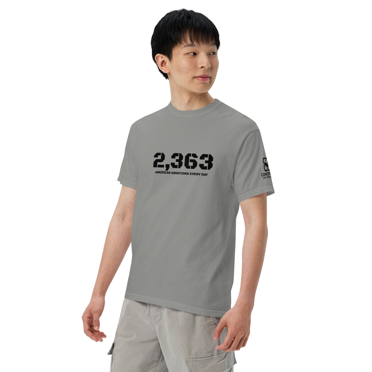 2363 Unisex garment-dyed heavyweight t-shirt