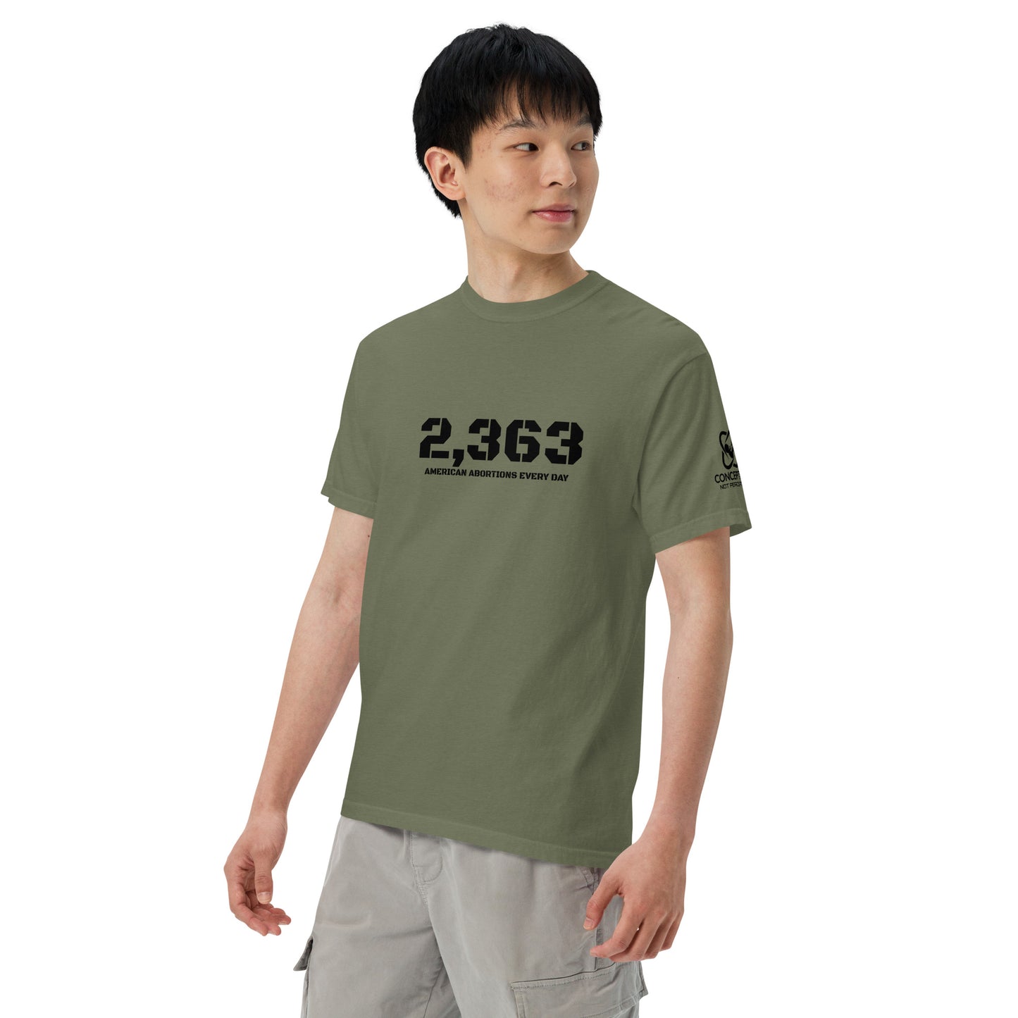 2363 Unisex garment-dyed heavyweight t-shirt