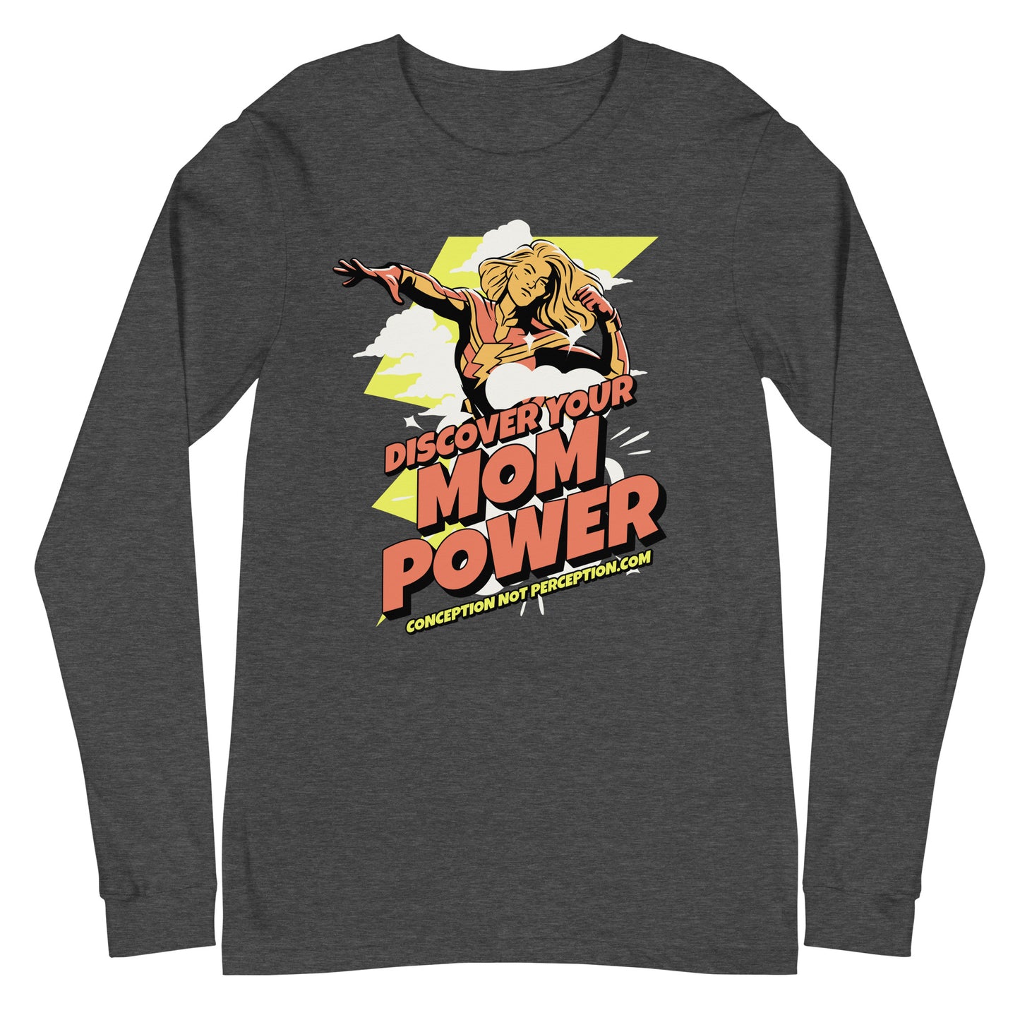 Unisex Long Sleeve Tee - Discover Your Mom Power