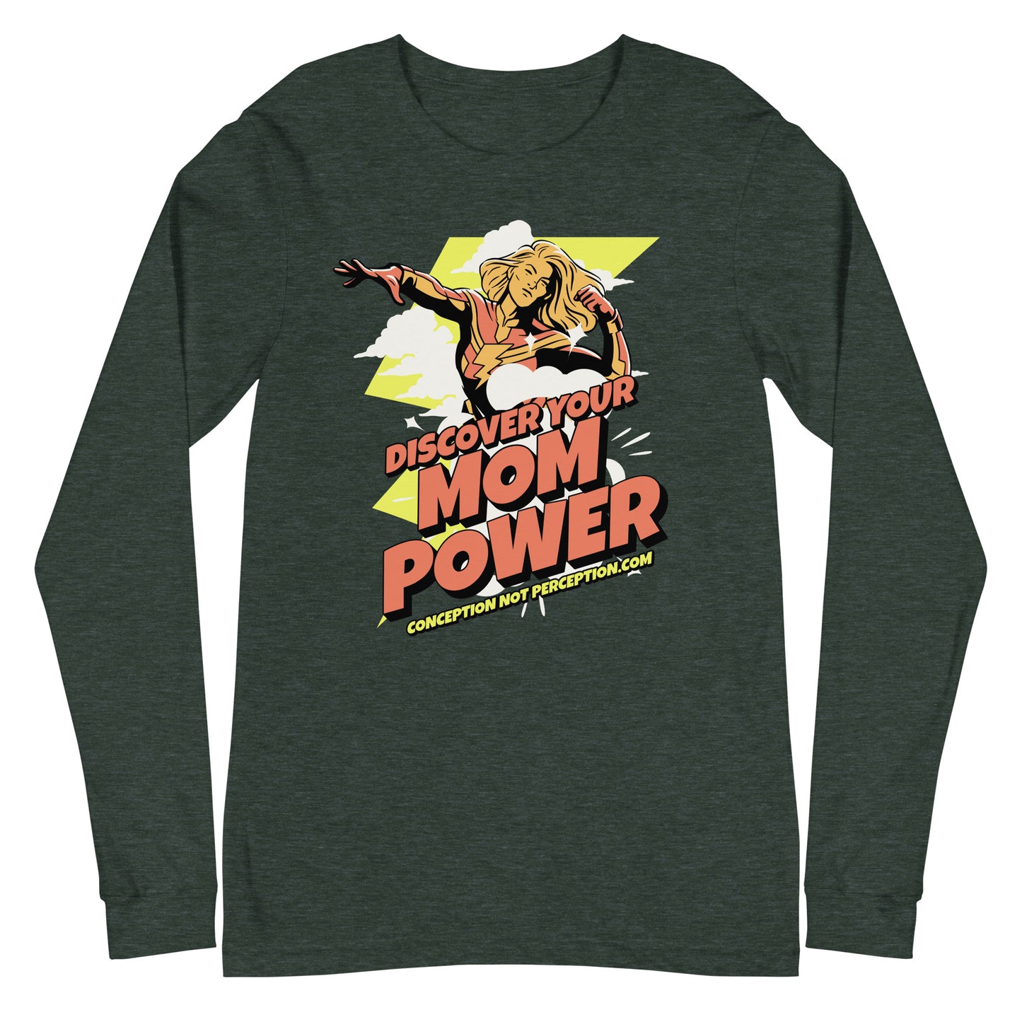 Unisex Long Sleeve Tee - Discover Your Mom Power