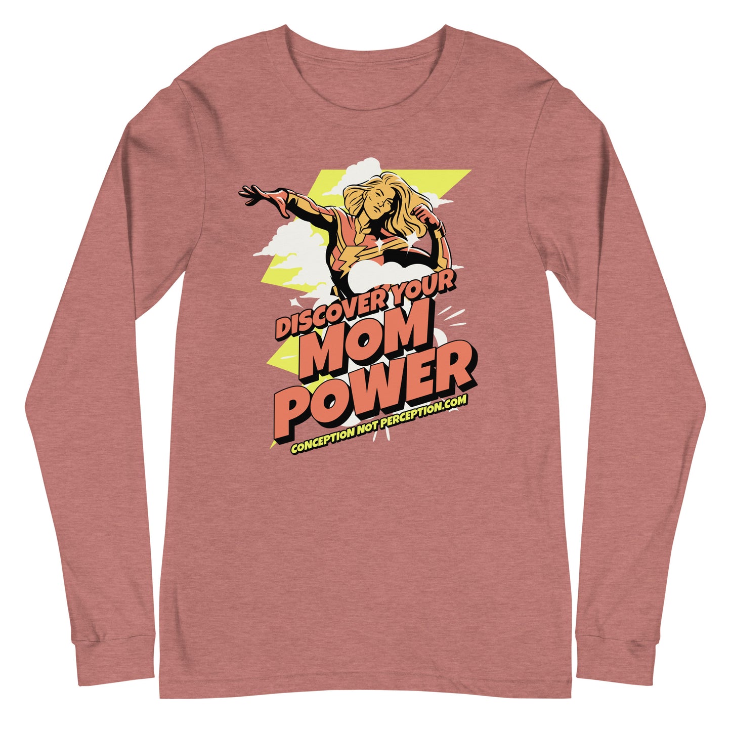 Unisex Long Sleeve Tee - Discover Your Mom Power