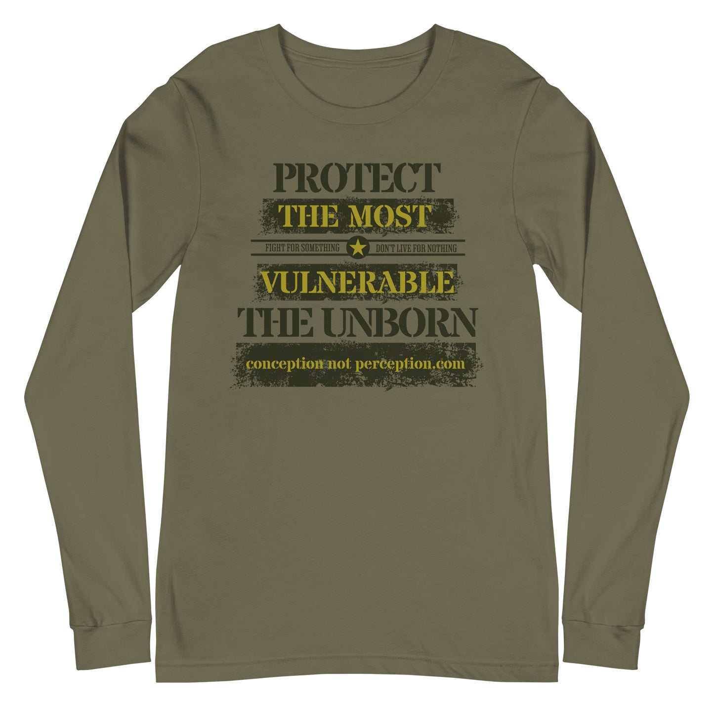 Unisex Long Sleeve Tee - Protect the Most Vulnerable