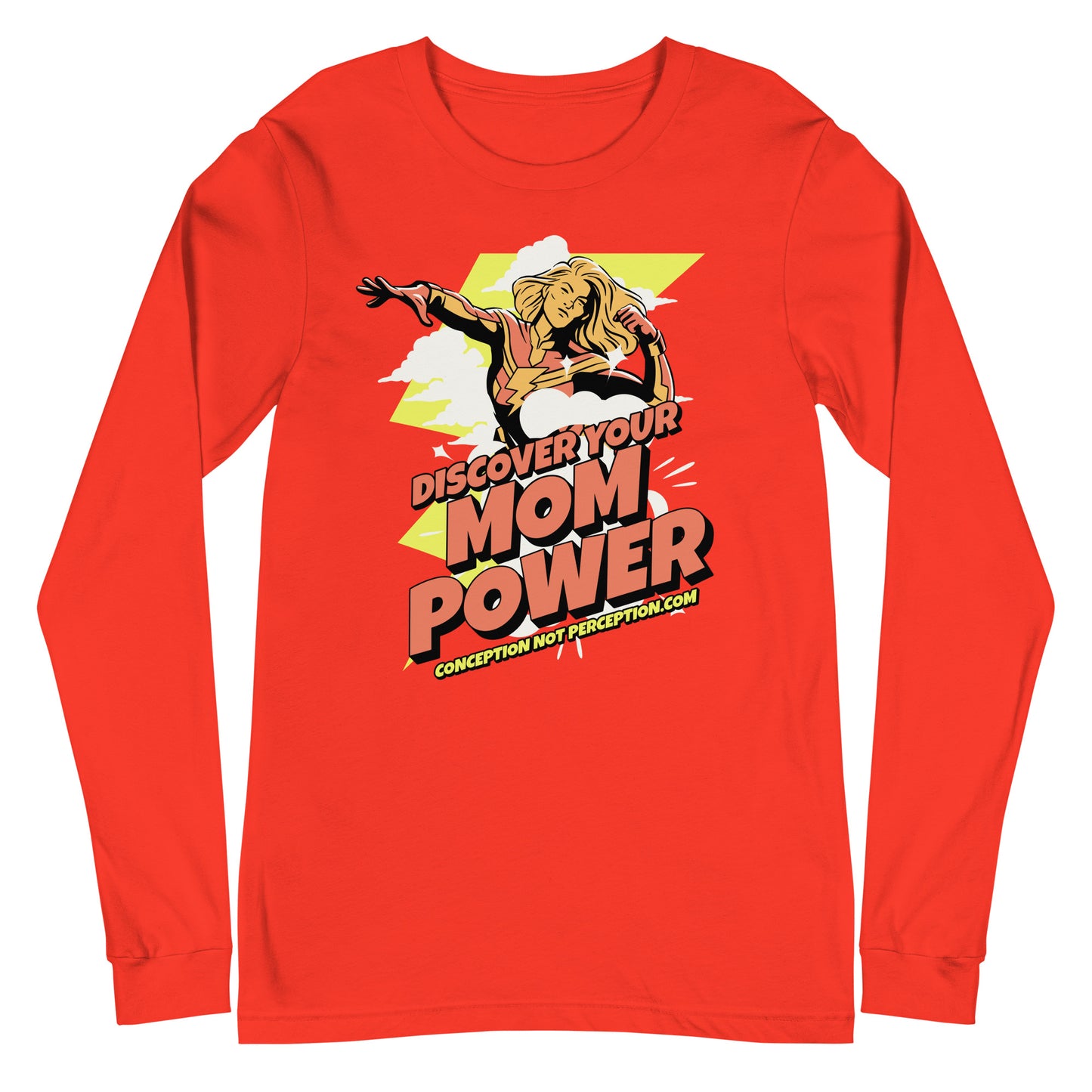 Unisex Long Sleeve Tee - Discover Your Mom Power