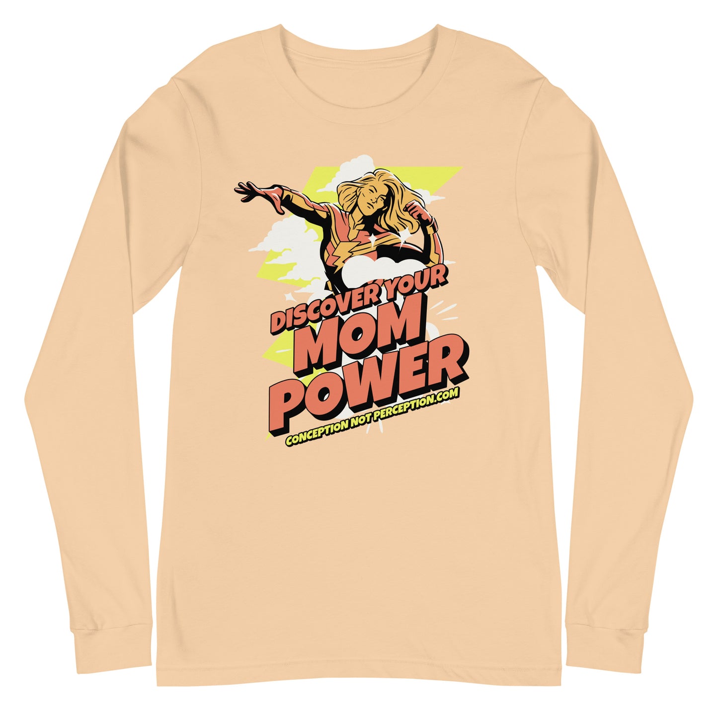 Unisex Long Sleeve Tee - Discover Your Mom Power