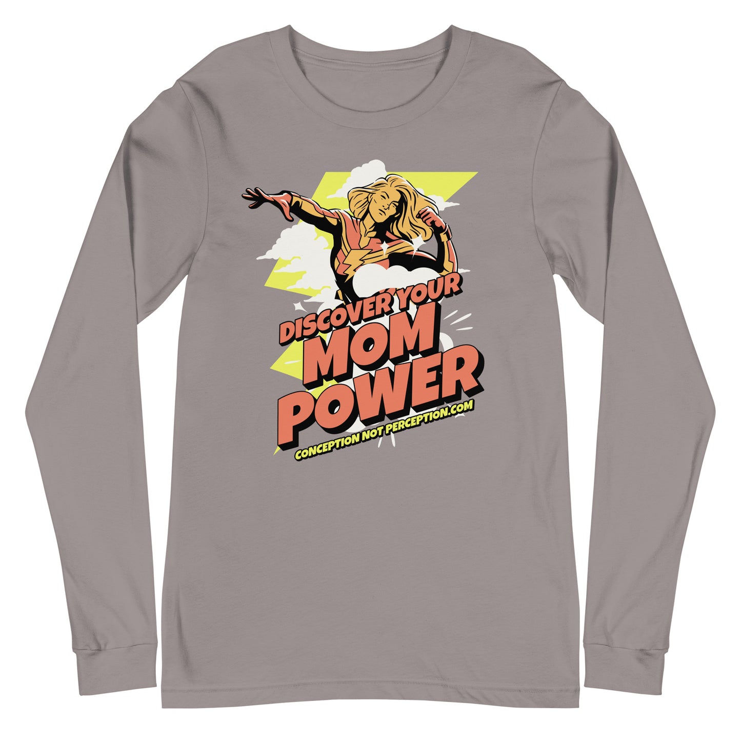 Unisex Long Sleeve Tee - Discover Your Mom Power