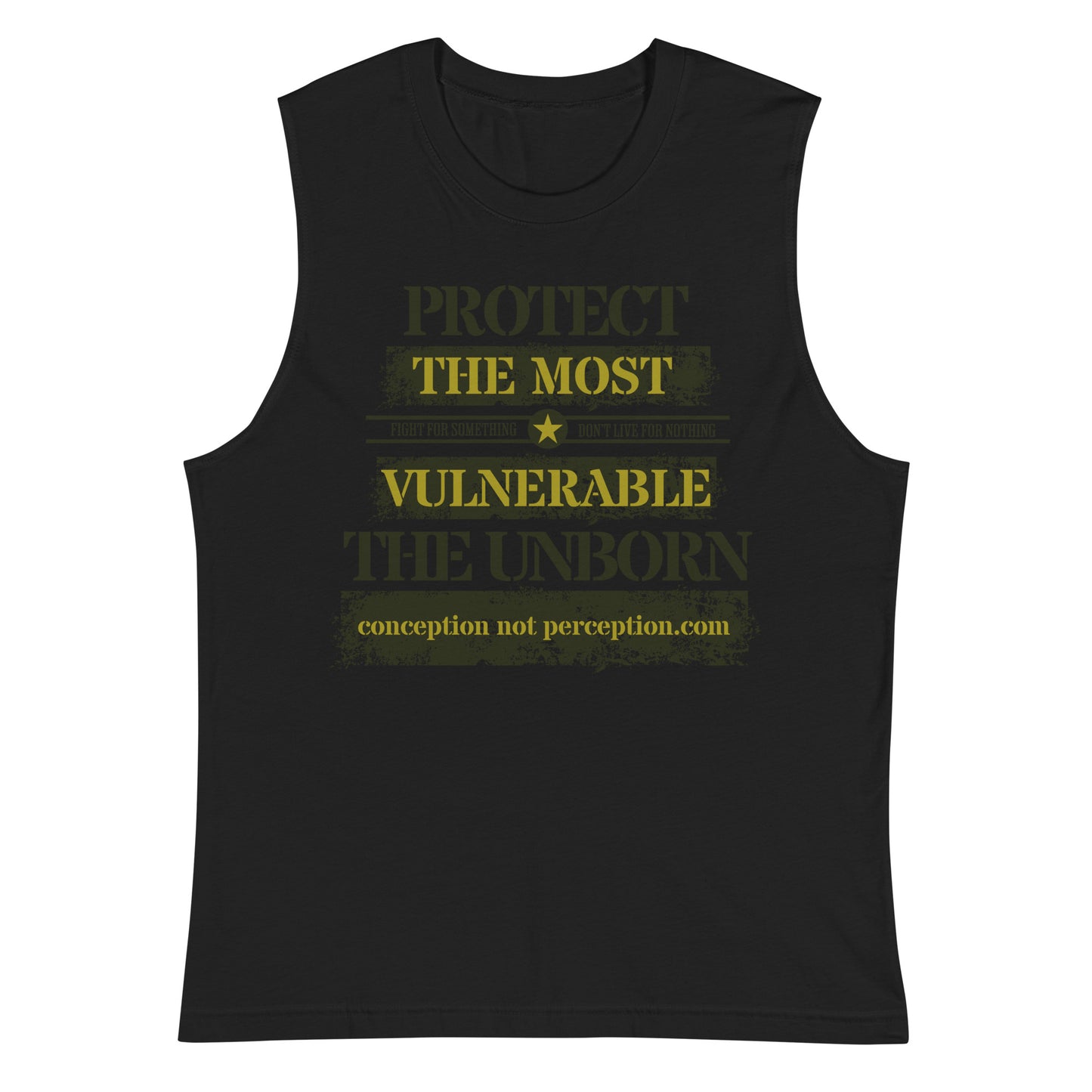 Muscle Shirt - Protect the Most Vulnerable