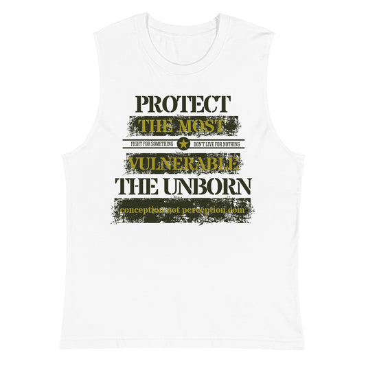 Muscle Shirt - Protect the Most Vulnerable