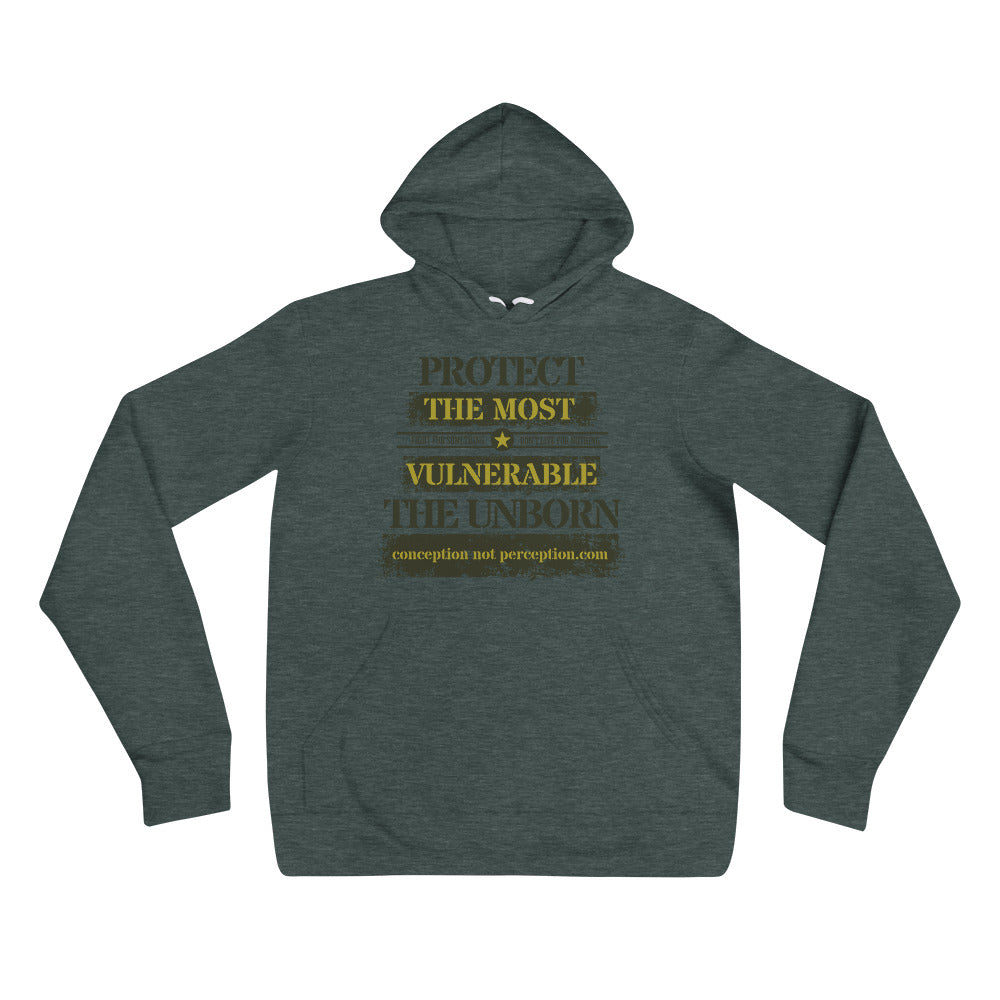 Unisex hoodie - Protect the Most Vulnerable