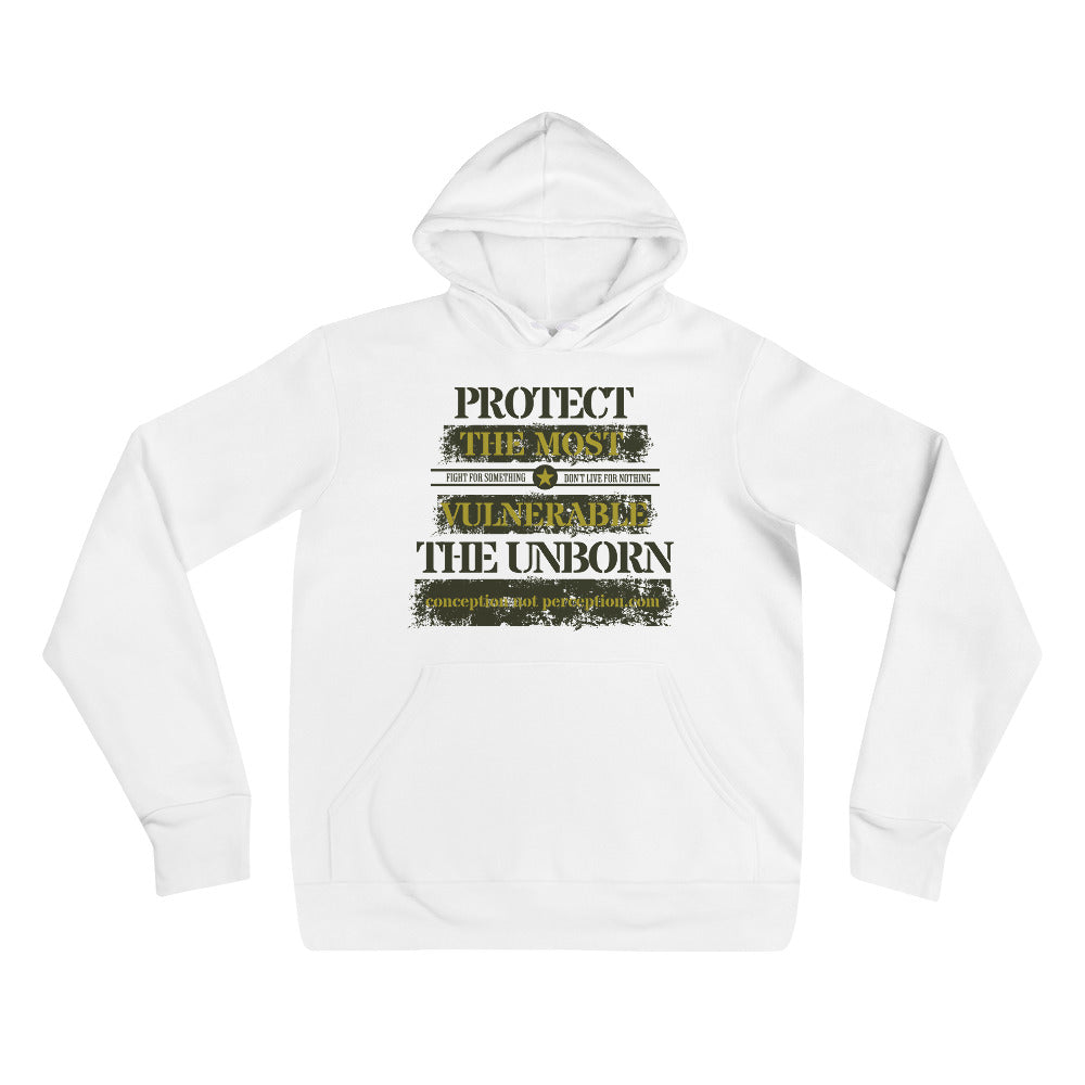 Unisex hoodie - Protect the Most Vulnerable