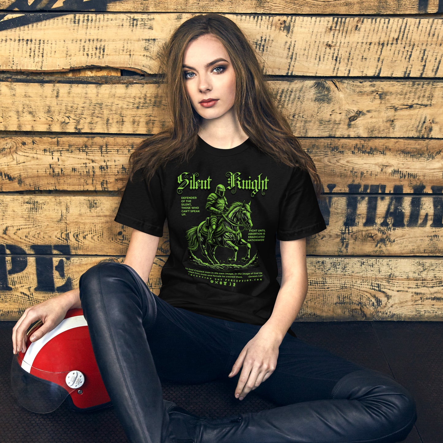 Unisex t-shirt- Silent Knight