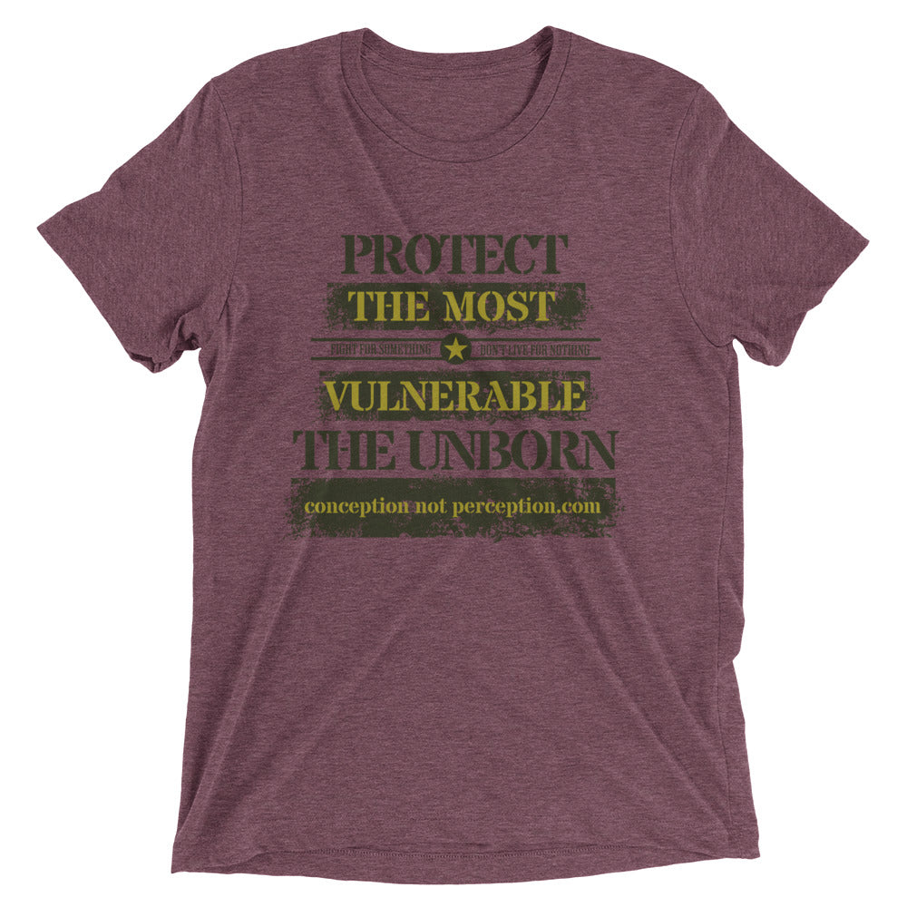 Short sleeve t-shirt - Protect the Most Vulnerable