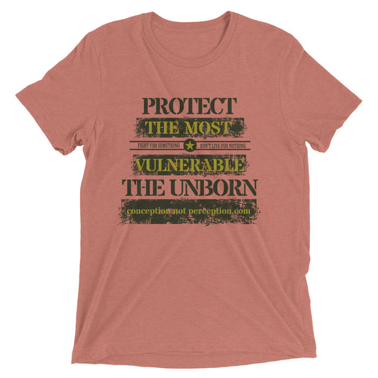 Short sleeve t-shirt - Protect the Most Vulnerable