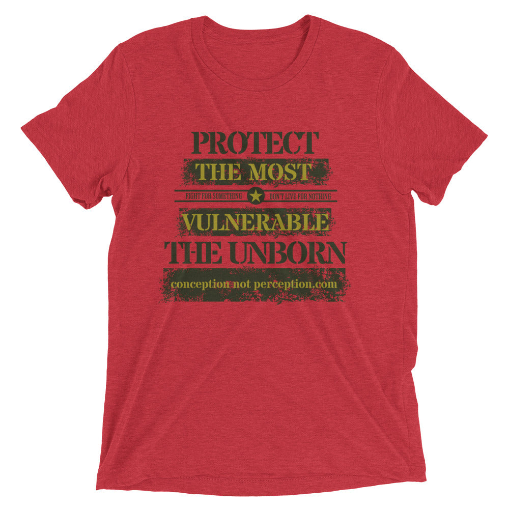 Short sleeve t-shirt - Protect the Most Vulnerable