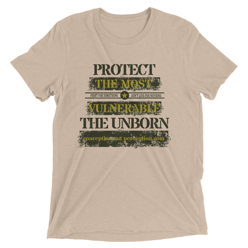 Short sleeve t-shirt - Protect the Most Vulnerable