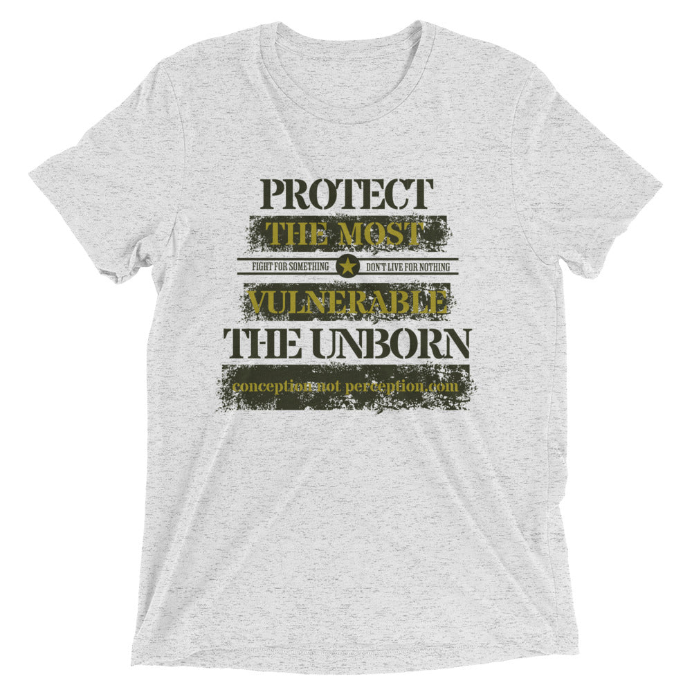 Short sleeve t-shirt - Protect the Most Vulnerable