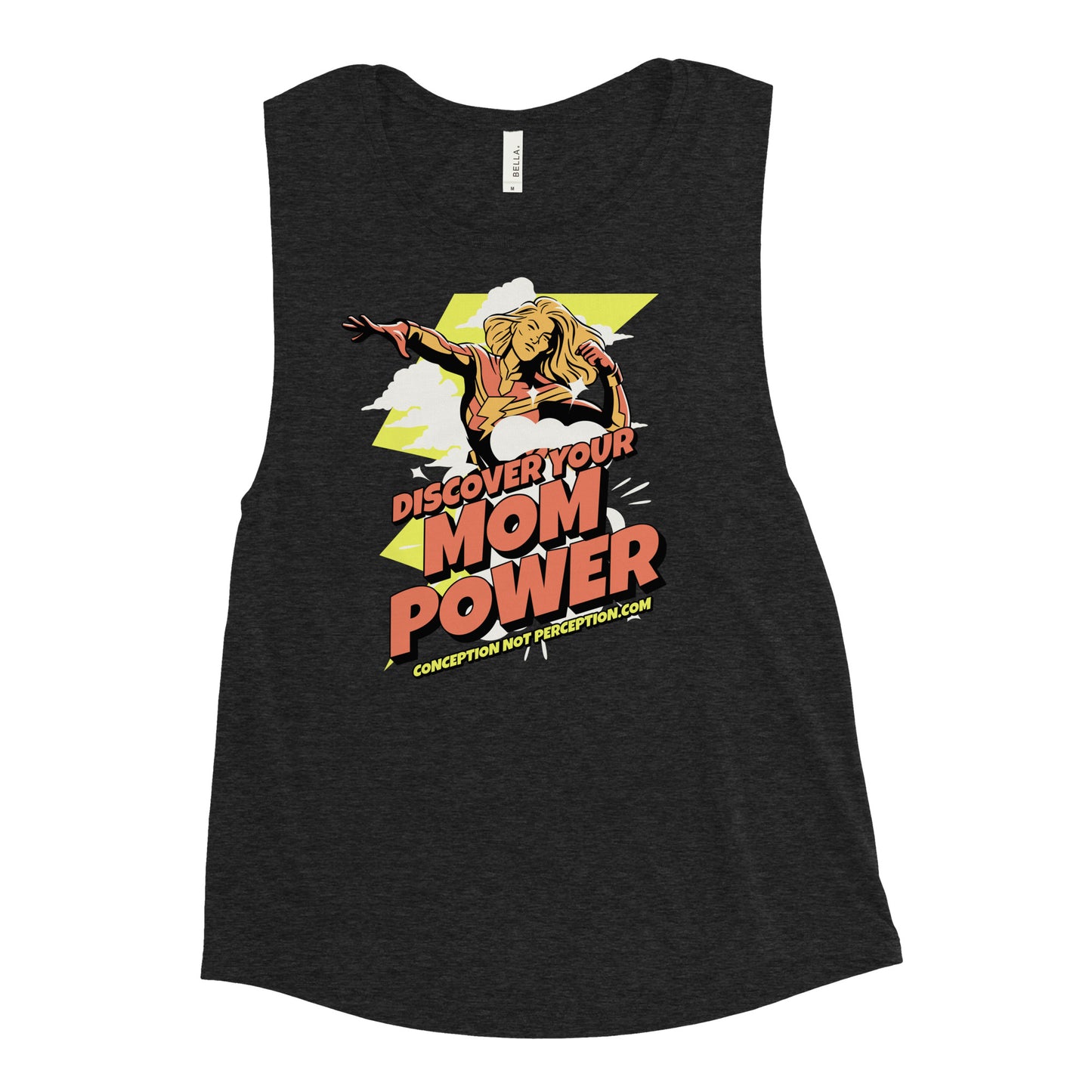 Ladies’ Muscle Tank - Discover Your Mom Power