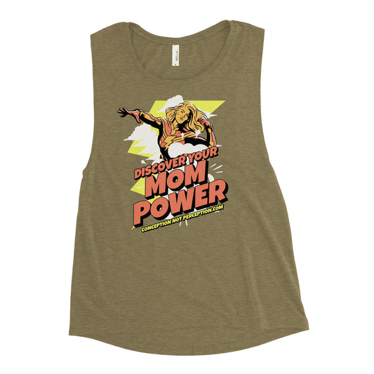 Ladies’ Muscle Tank - Discover Your Mom Power