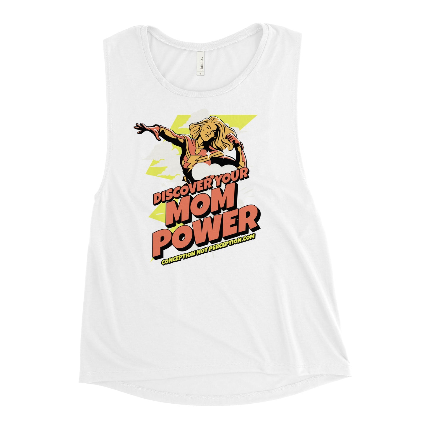 Ladies’ Muscle Tank - Discover Your Mom Power