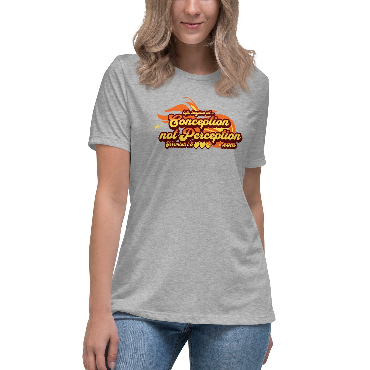 Flames Women's Relaxed T-Shirt