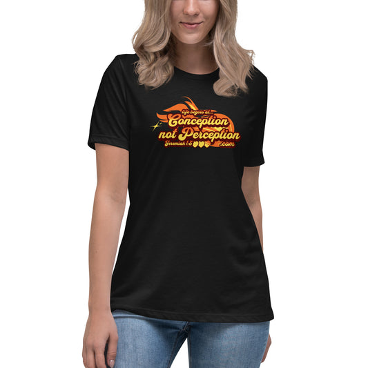 Flames Women's Relaxed T-Shirt