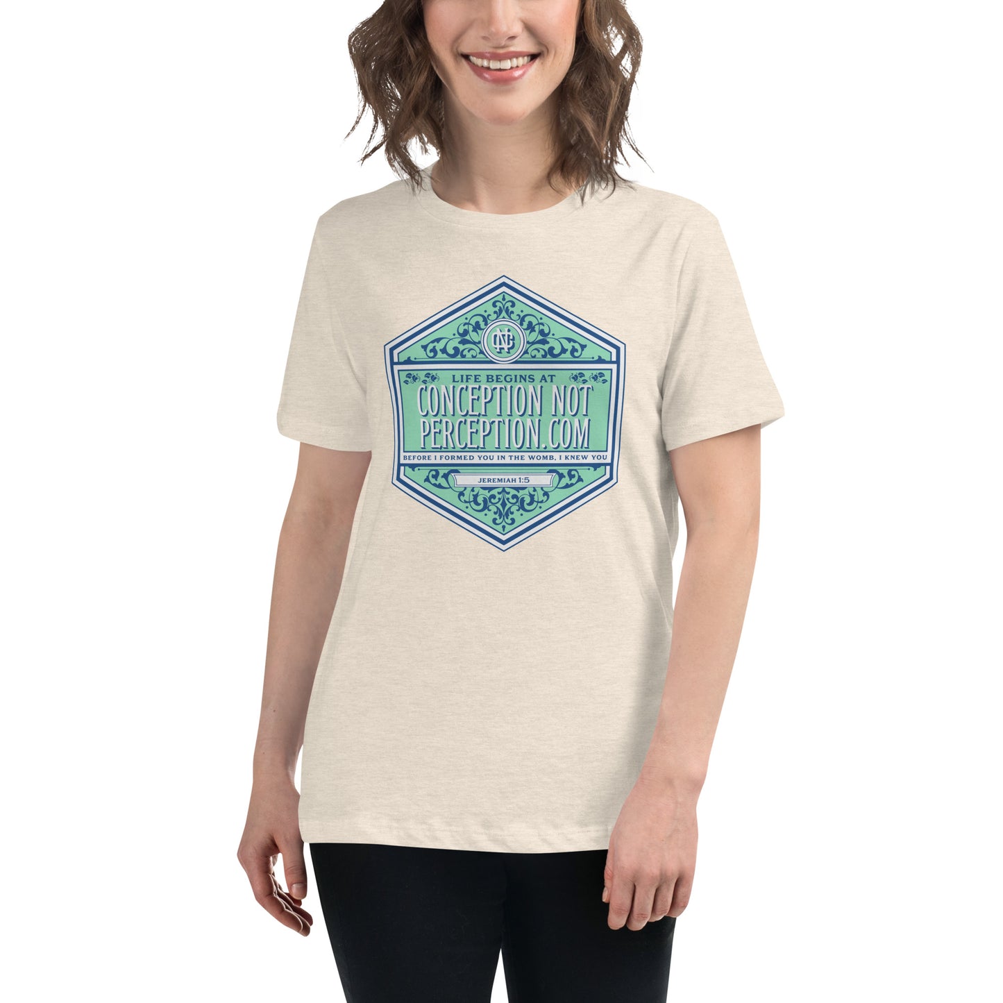 CNP badge Women's Relaxed T-Shirt