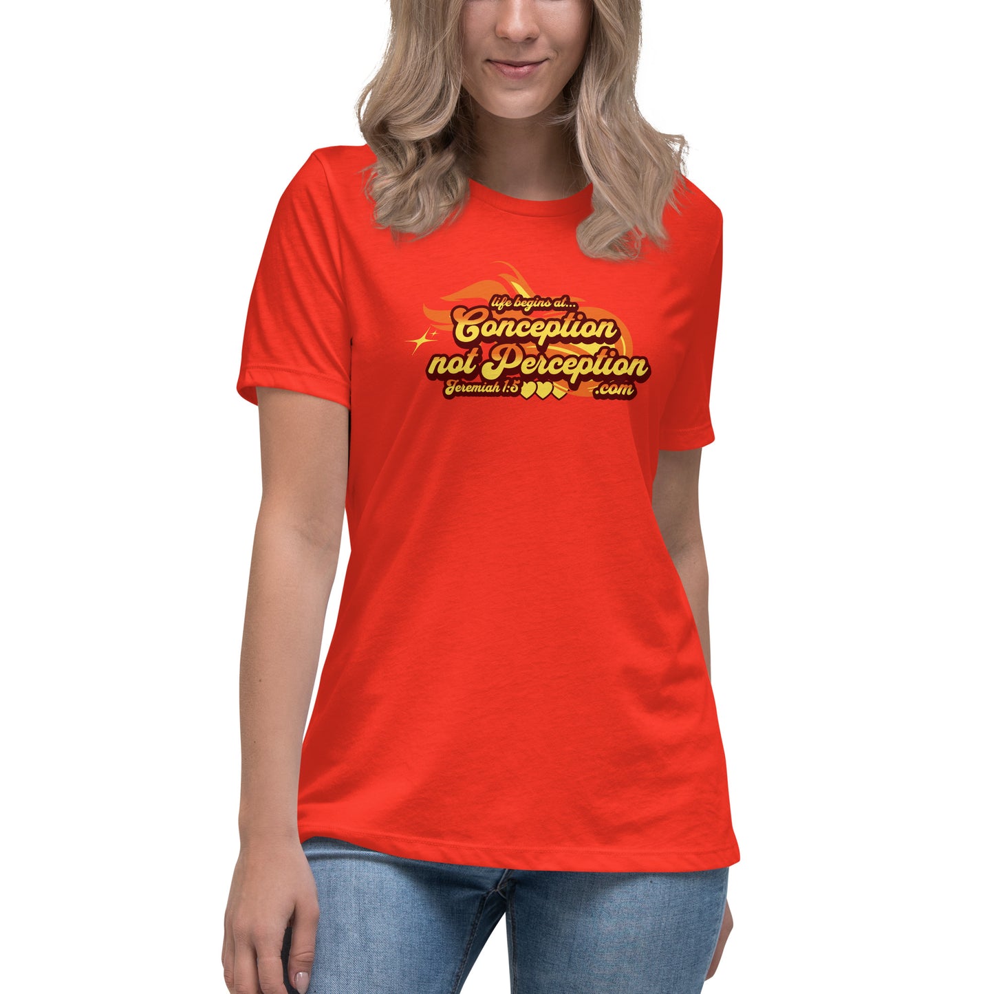 Flames Women's Relaxed T-Shirt