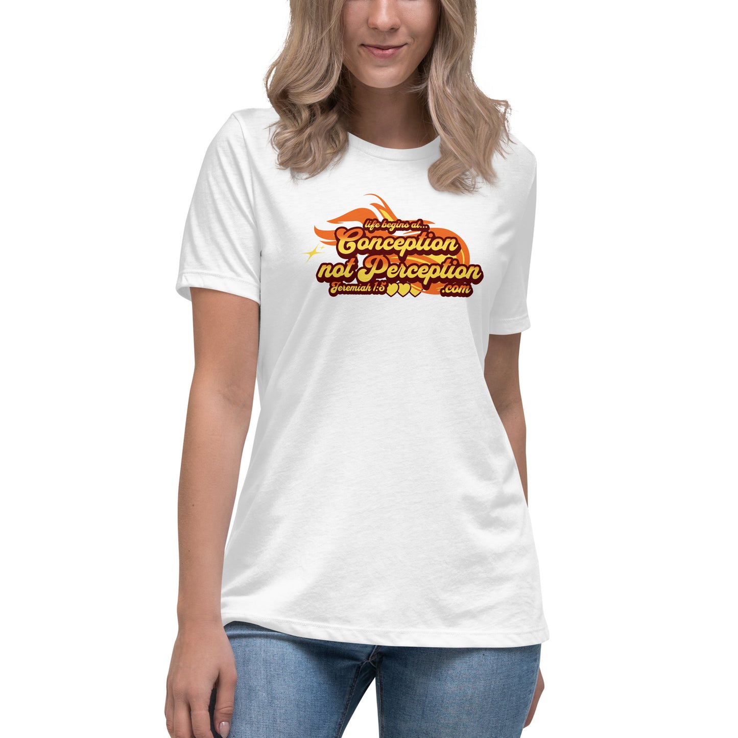 Flames Women's Relaxed T-Shirt