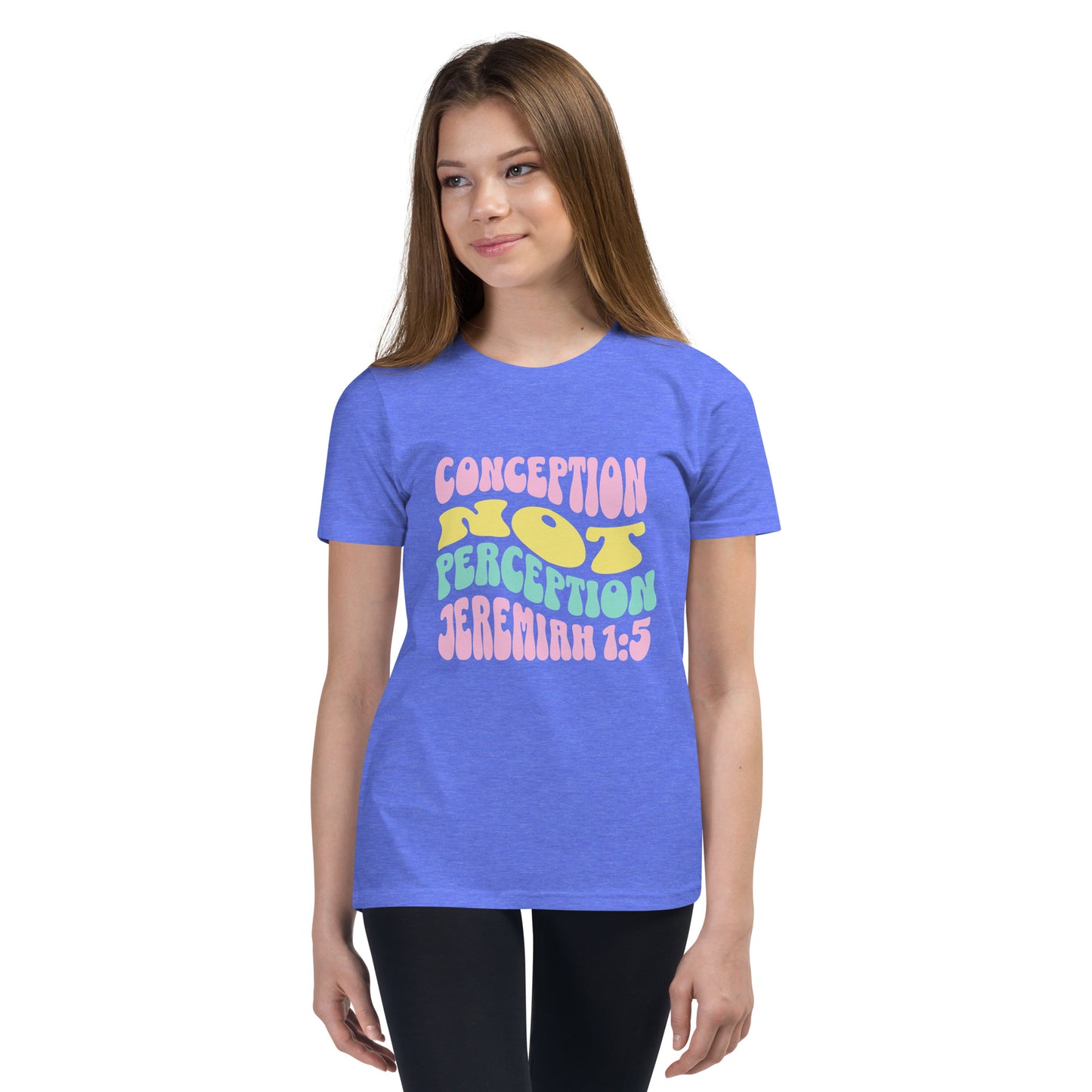 Conception Not Perception Youth Short Sleeve T-Shirt