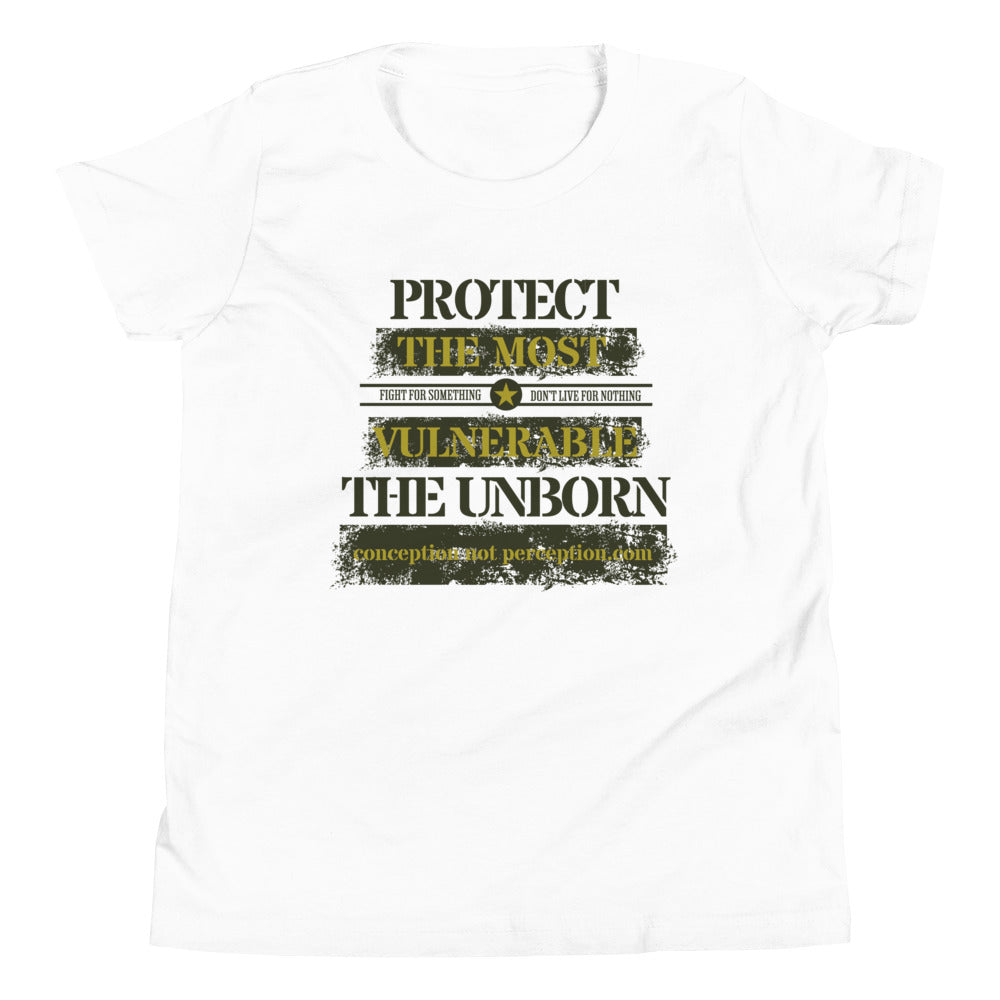 Youth Short Sleeve T-Shirt - Protect the Most Vulnerable